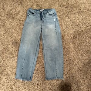 Flying Monkey Light Blue Straight Leg Jeans